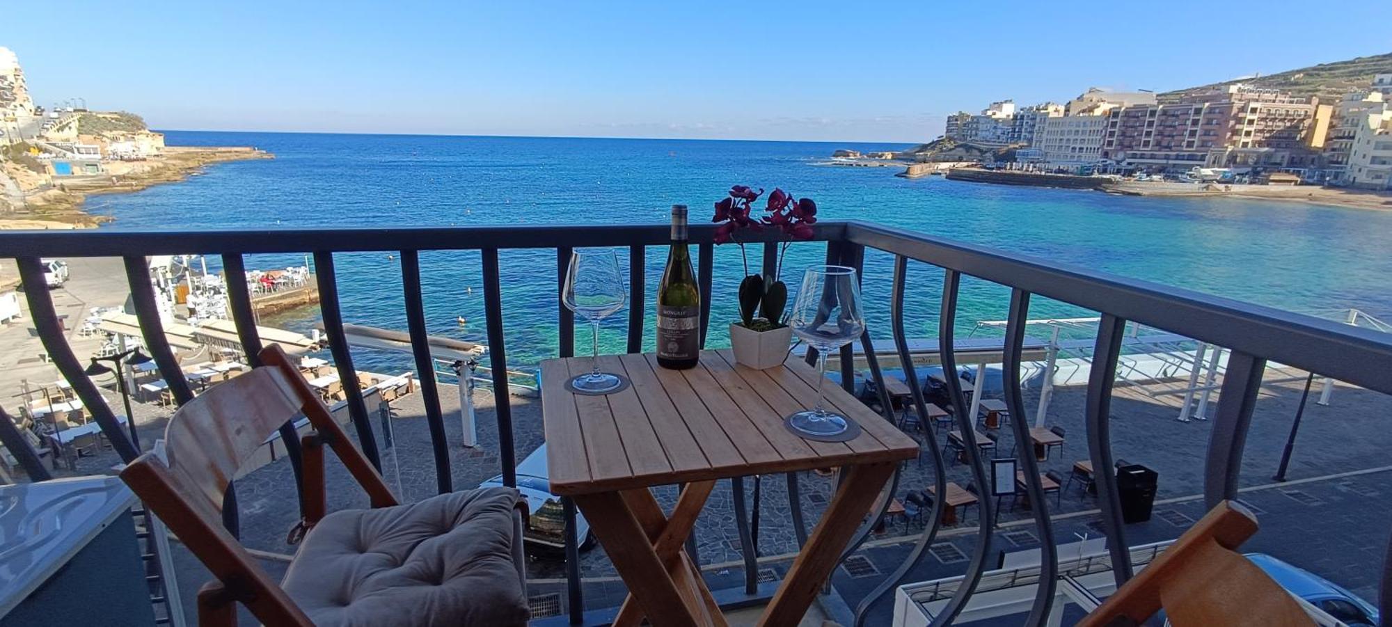 Апартаменти Marsalforn Sea Front Studio Zebbug  Екстер'єр фото